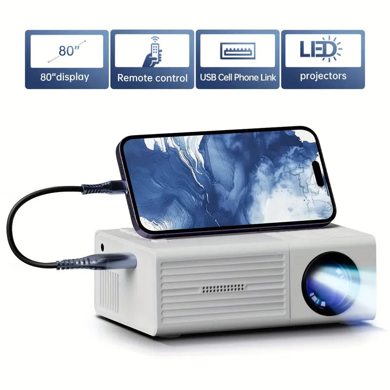 Portable HD Projector – Big Screen Anywhere