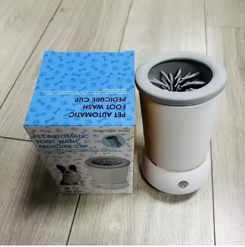 Automatic Dog & Cat Paw Cleaner - Smooth Paws, Happy Pets