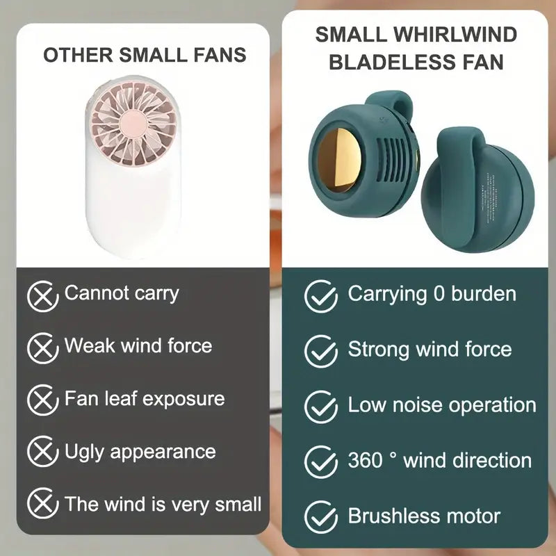 Clip-On Mini Fan – Cooling That Travels With You