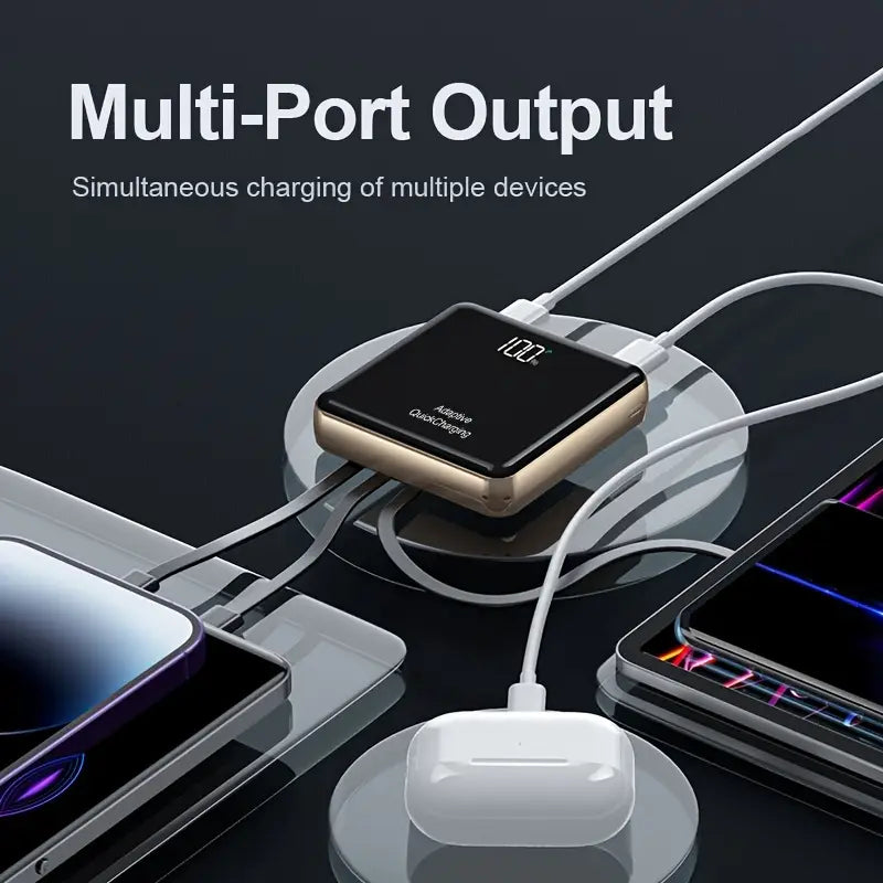 30,000mAh Portable Mobile Power – Supercharge On the Go!