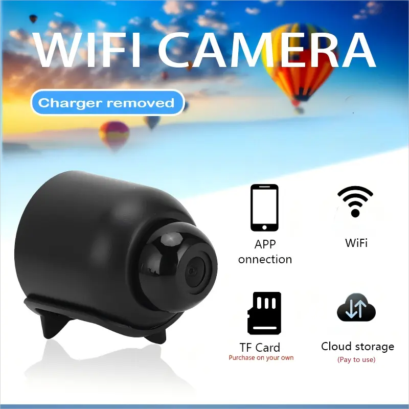 Smart WiFi Security Camera – Watch Anytime, Anywhere