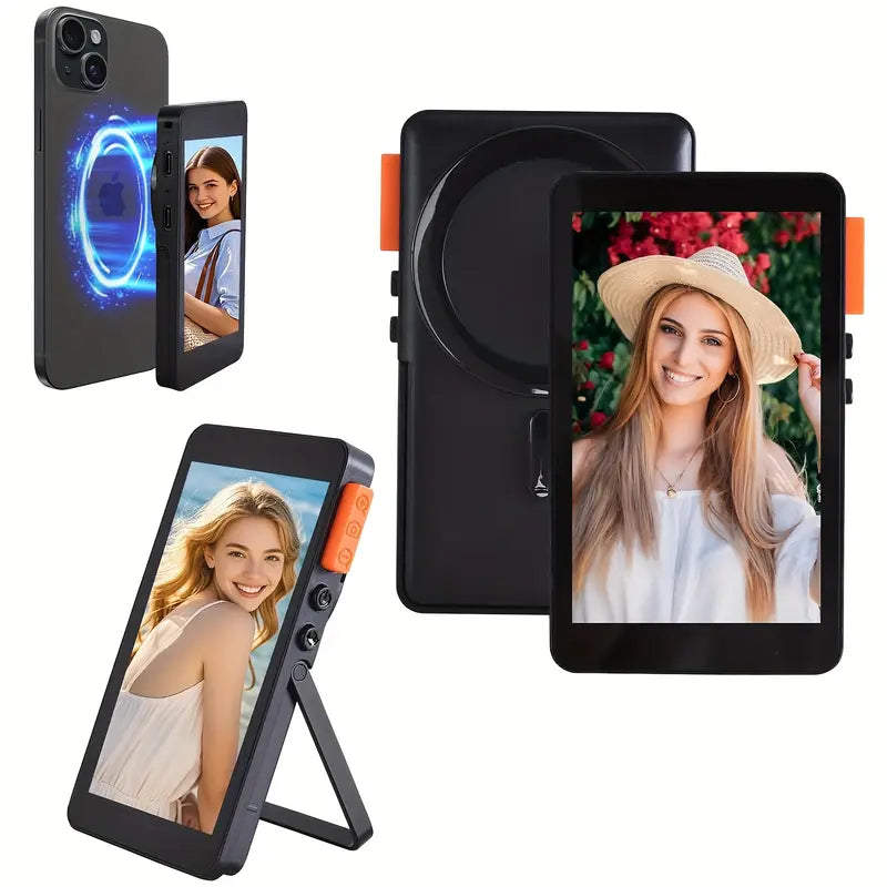 Magnetic Selfie Monitor – See Yourself While You Shoot