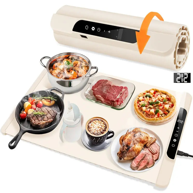Kitchen Food Warming Mat – Hot Meals, Anytime