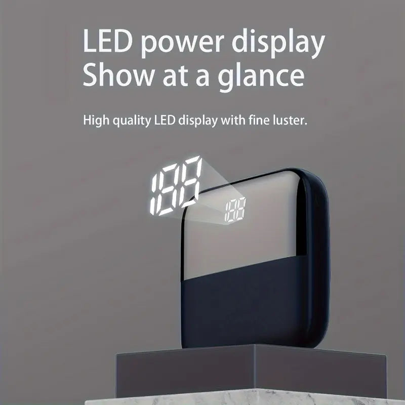 10,000mAh Portable Mobile Power – Small Size, Big Charge