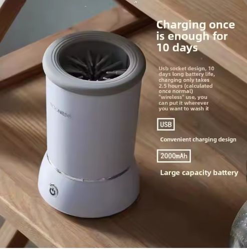 Automatic Dog & Cat Paw Cleaner - Smooth Paws, Happy Pets