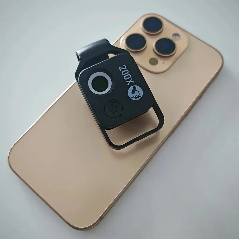 200X Smartphone Microscope Lens – Tiny World, Big View