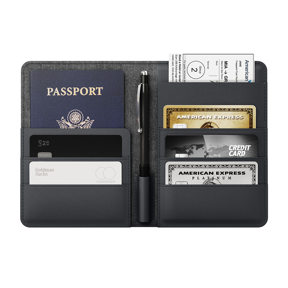 Smart Passport Wallet – Trackable with Bluetooth