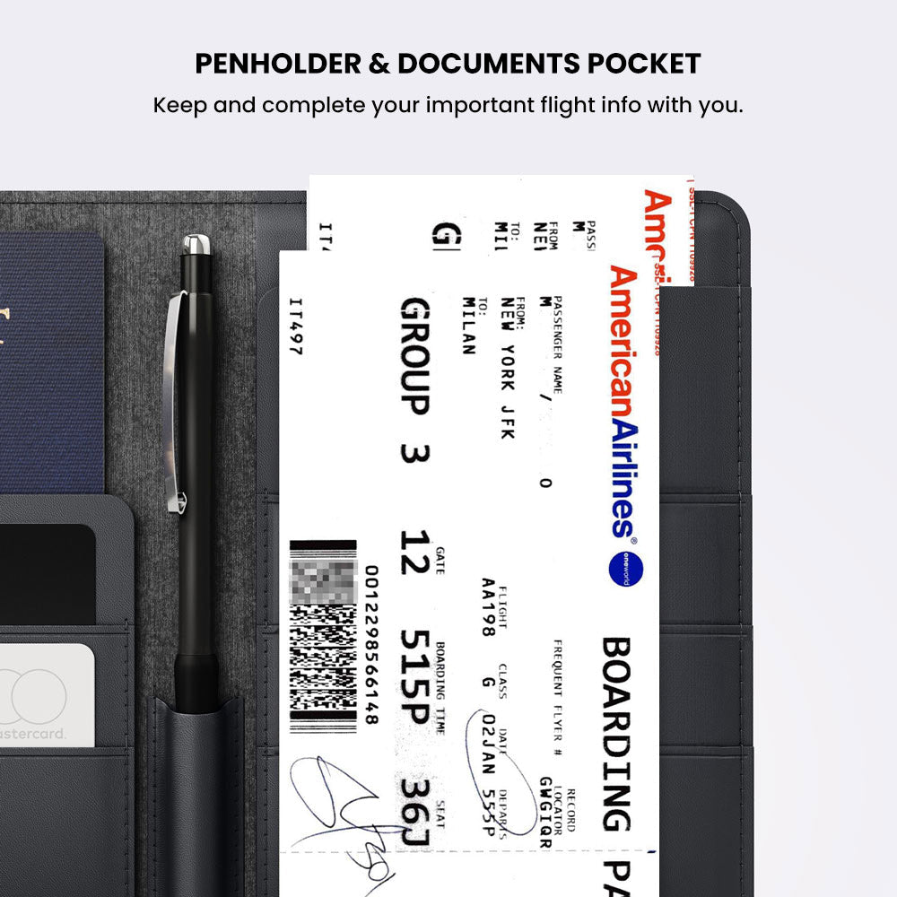 Smart Passport Wallet – Trackable with Bluetooth