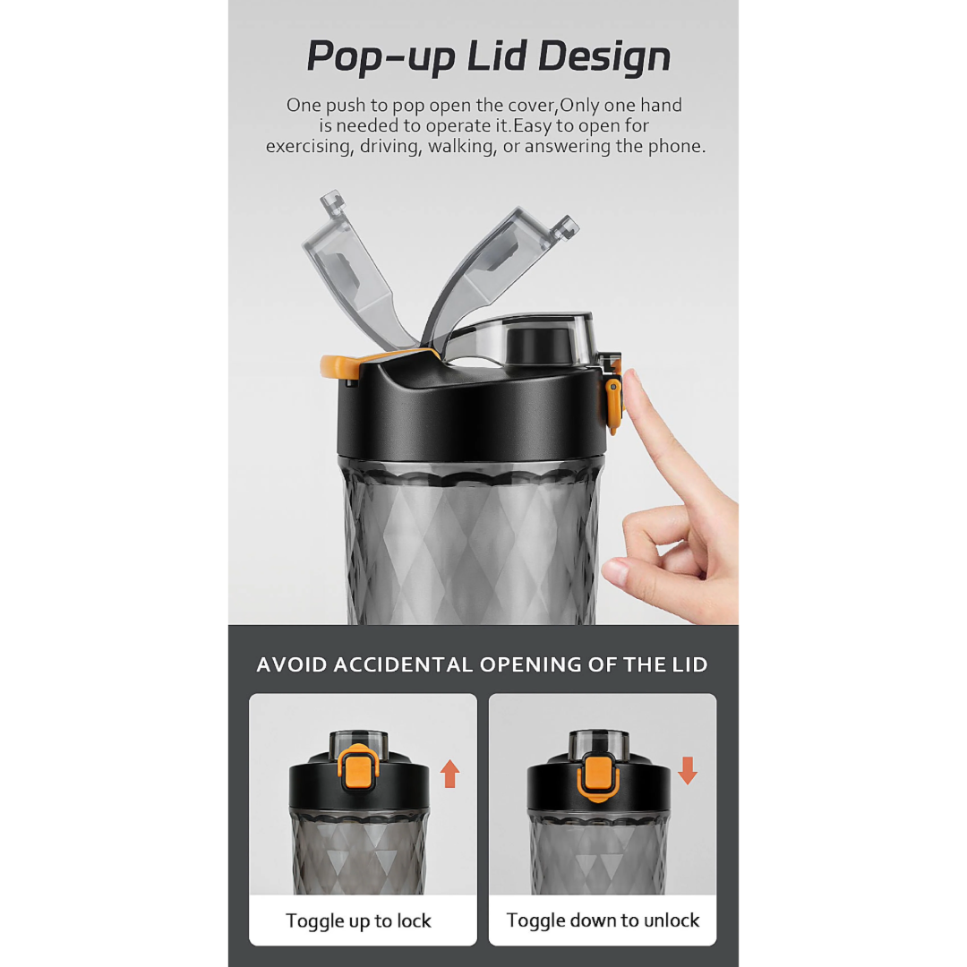 One Touch Shaker – Blend Anywhere in Seconds!