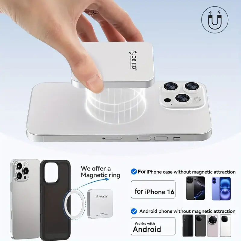 1TB Magnetic External SSD – Fast Storage for iPhone & PC