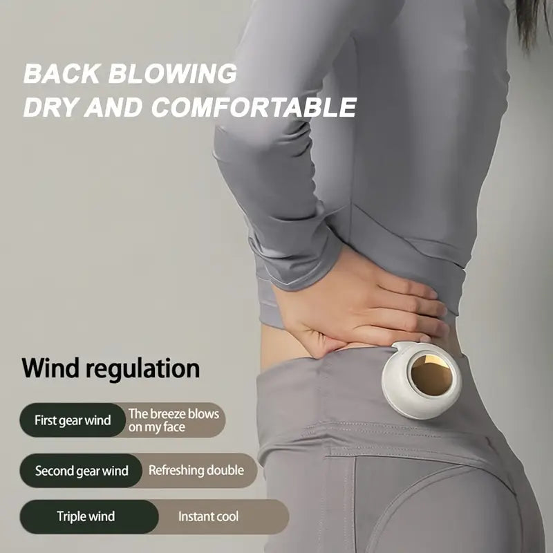 Clip-On Mini Fan – Cooling That Travels With You