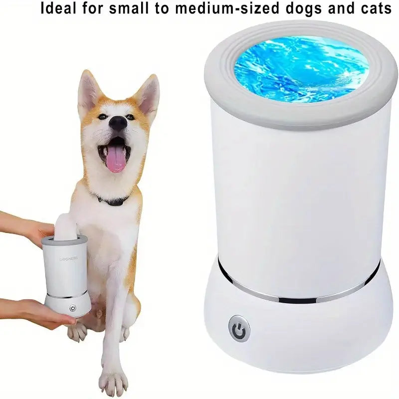 Automatic Dog & Cat Paw Cleaner - Smooth Paws, Happy Pets