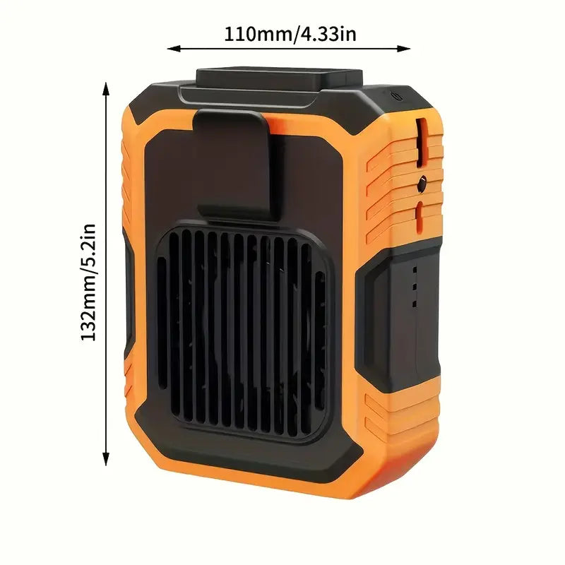 Wearable Waist Fan – Hands-Free Cooling Anywhere