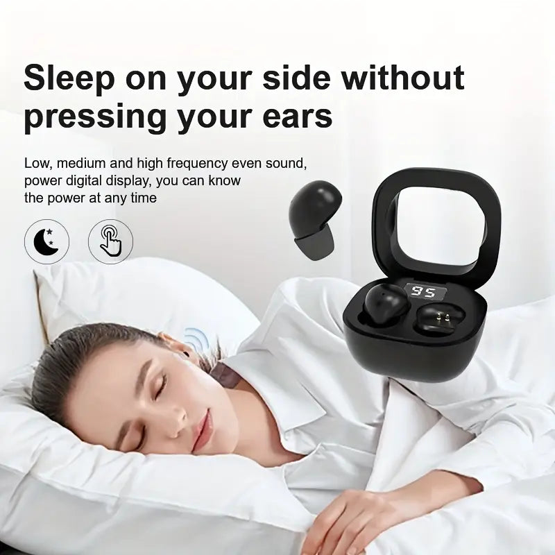 Mini Wireless Earbuds – Compact Sound, All-Day Comfort