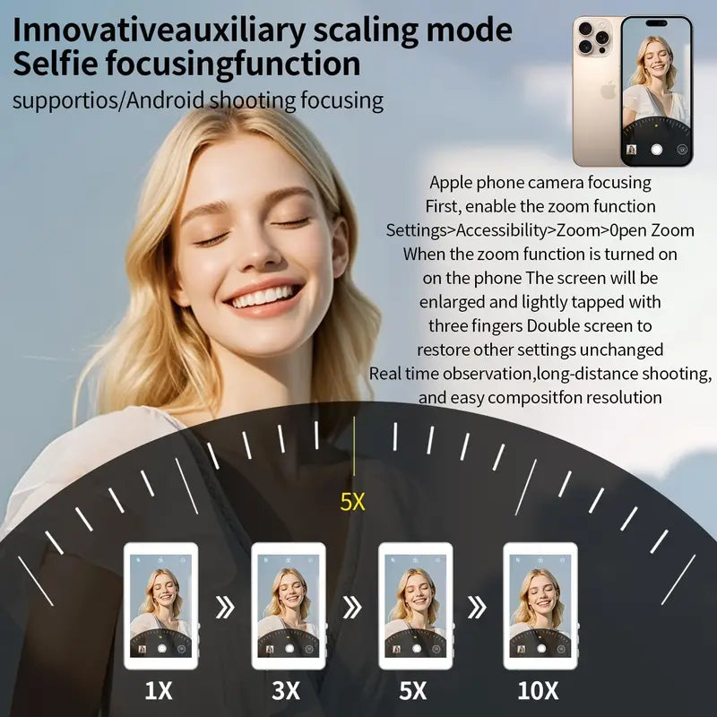 Magnetic Selfie Monitor – See Yourself While You Shoot