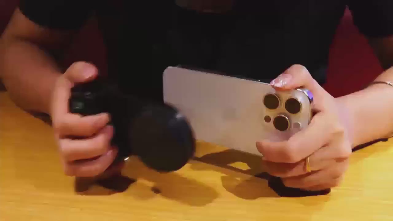 360° Camera Handle – Steady Shots & Self-Lighting