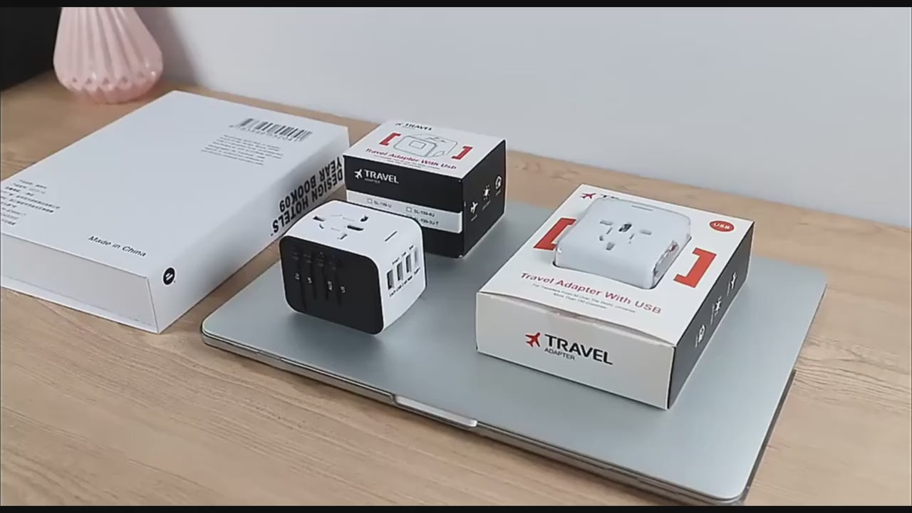 Universal Travel Adapter – Charge Anywhere in 170+ Countries