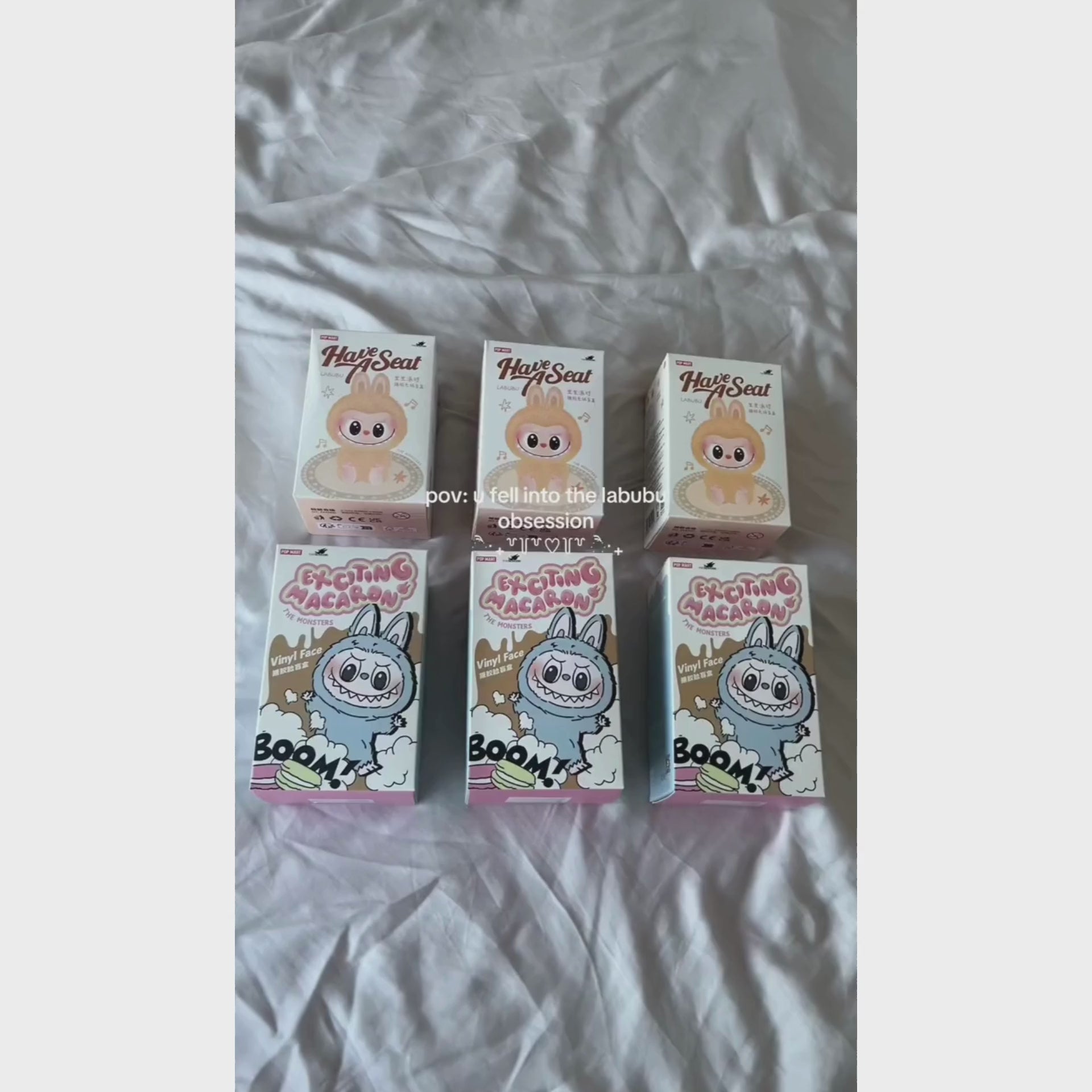 PopMart Labubu – Exciting Macaron Mystery Box - 100% Original