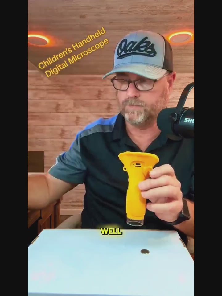 Children's portable microscope - Little Scientists, Big Discoveries