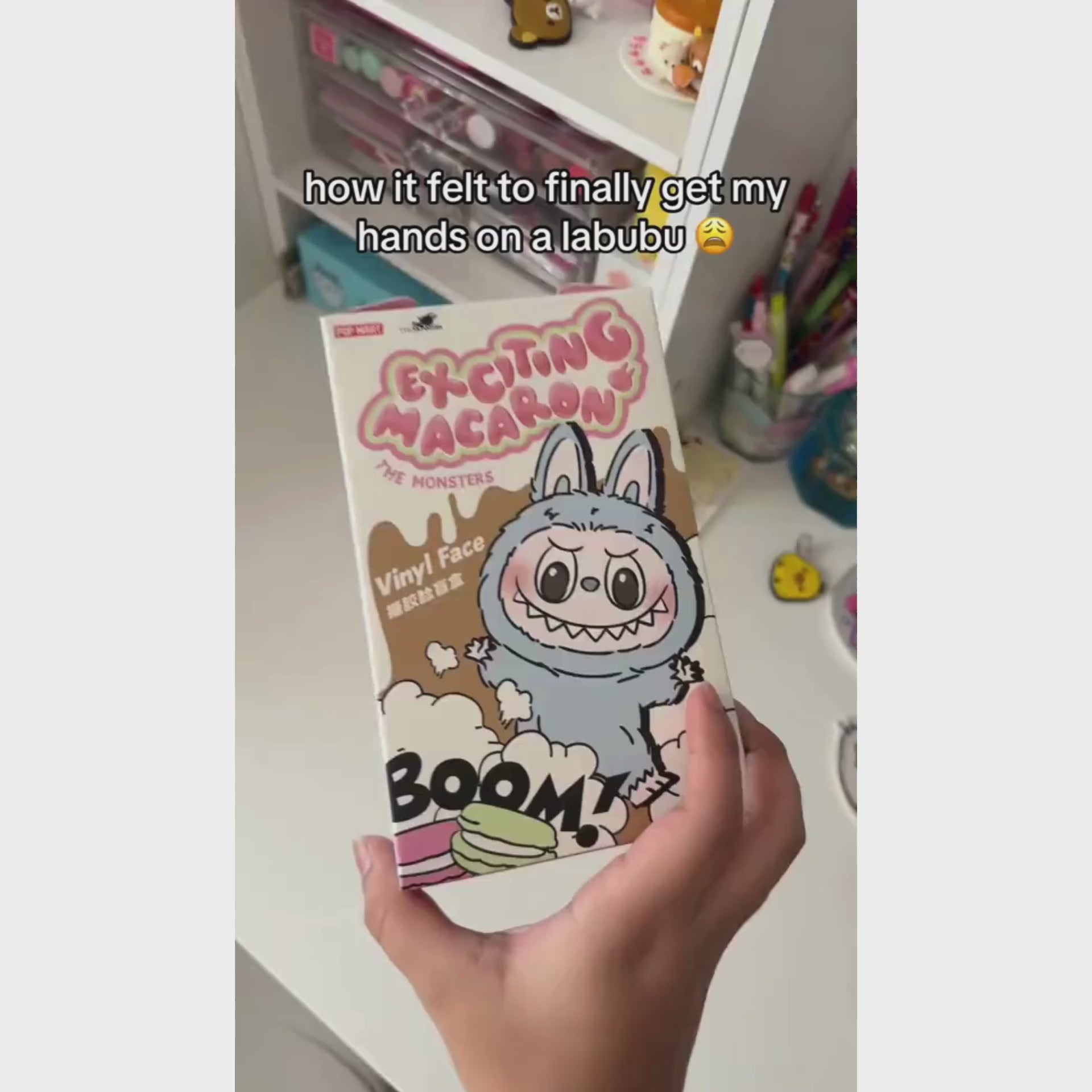 PopMart Labubu – Exciting Macaron Mystery Box - 100% Original
