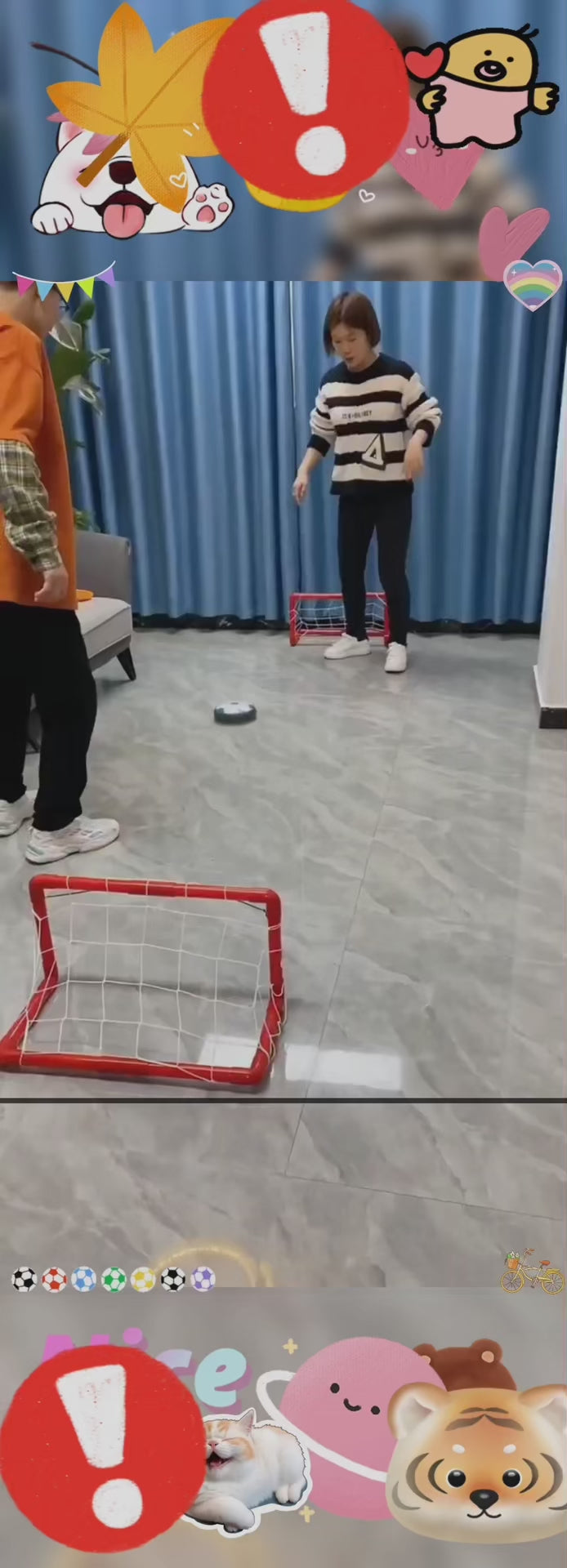 Indoor Hover Football - Kick, Glide, Score Indoors