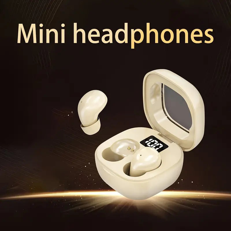 Mini Wireless Earbuds – Compact Sound, All-Day Comfort