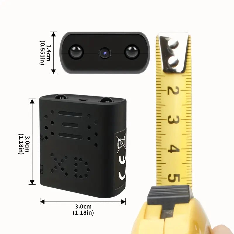 Dual Mini Security Cams – Night Vision & Motion Alert