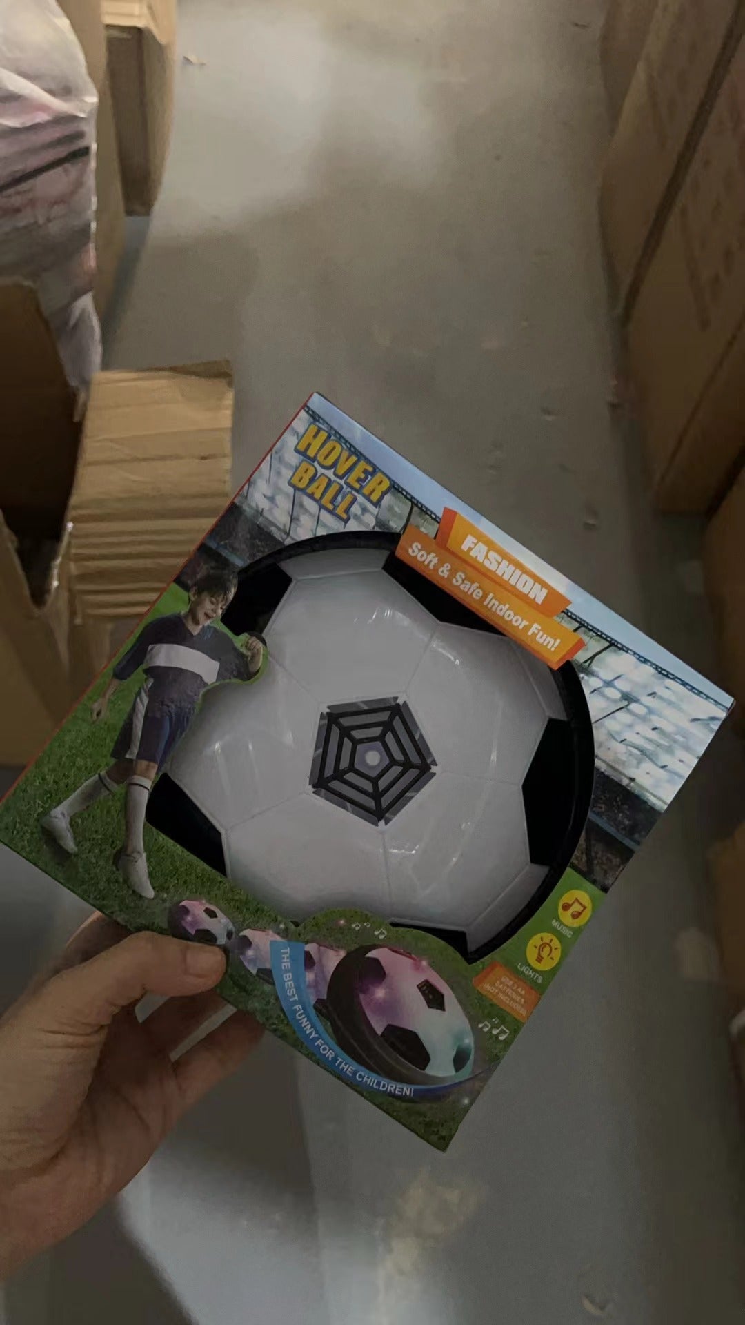 Indoor Hover Football - Kick, Glide, Score Indoors