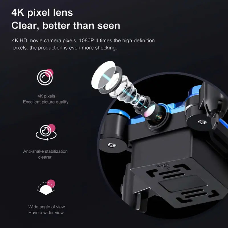 Quadracopter Mini Drone - Fly, Flip, Capture