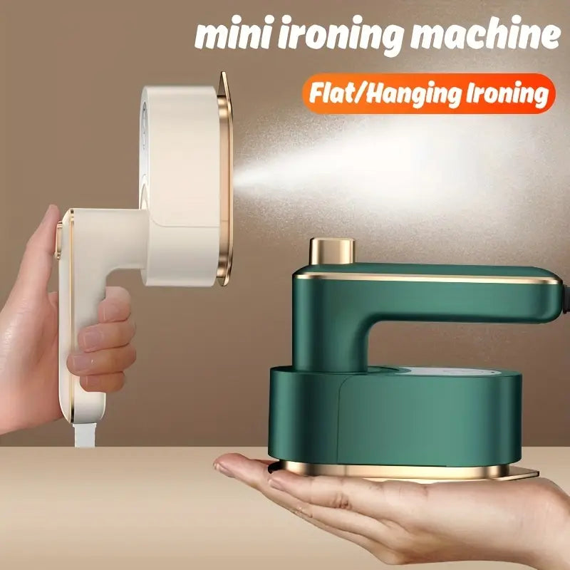 3-in-1 Mini Steam Iron – Compact Wrinkle Fixer