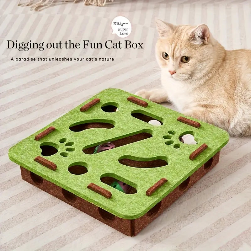 Interactive Cat Maze - Hunt, Chase, Play