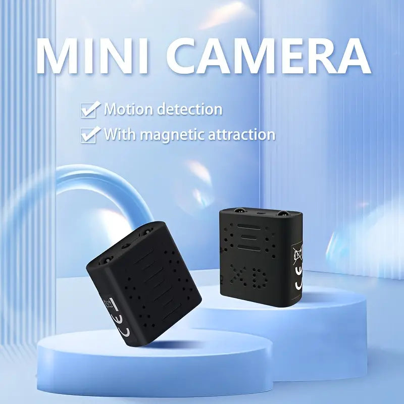Dual Mini Security Cams – Night Vision & Motion Alert