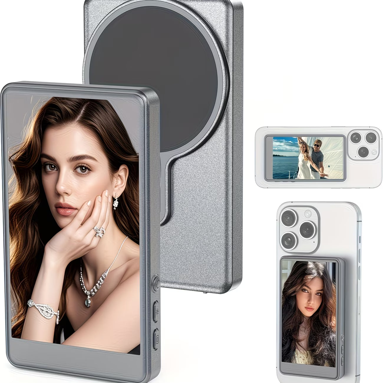 Magnetic Selfie Monitor – See Yourself While You Shoot