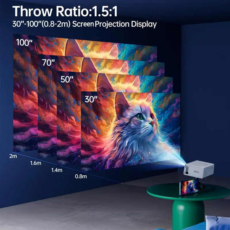 Portable HD Projector – Big Screen Anywhere