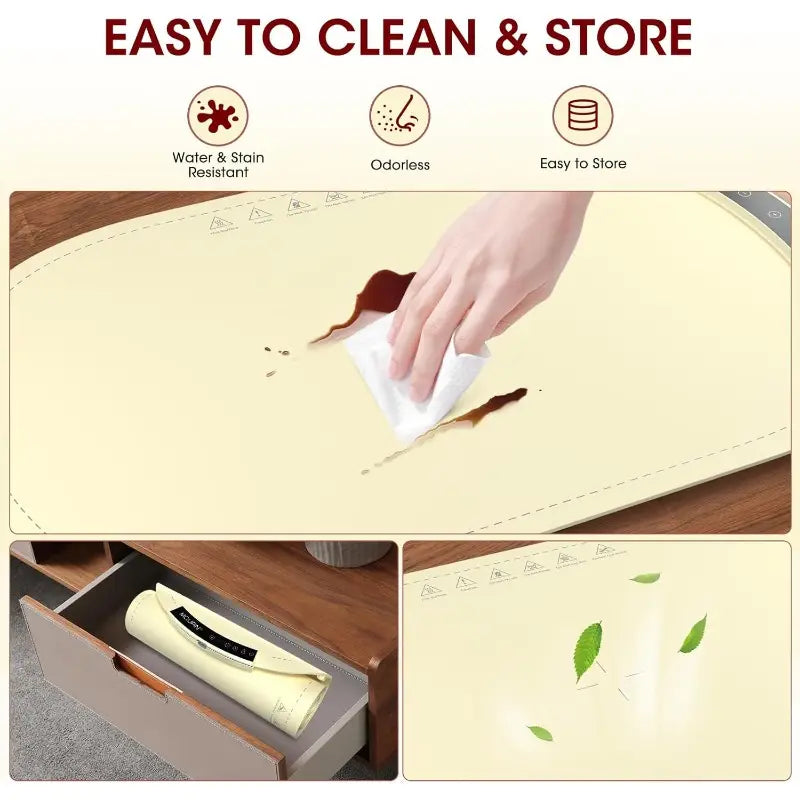 Kitchen Food Warming Mat – Hot Meals, Anytime