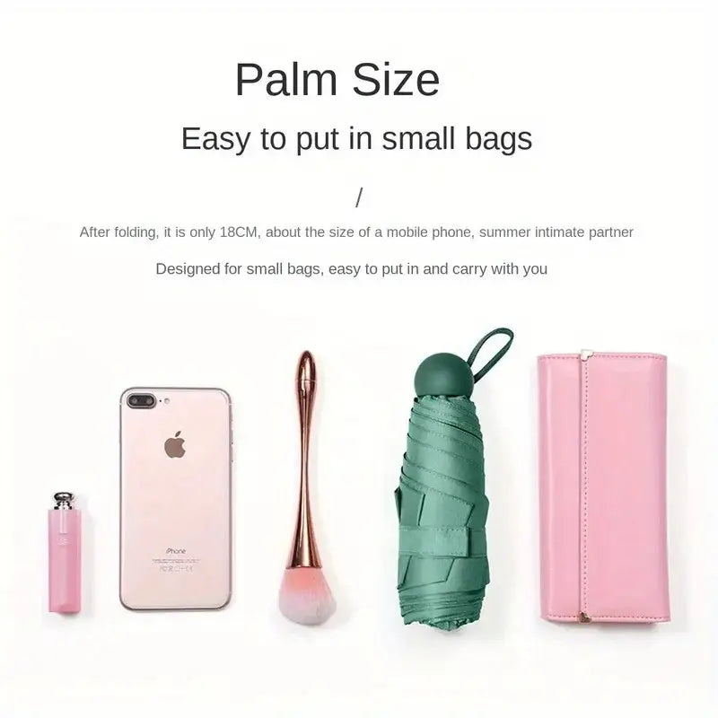 Mini Capsule Umbrella – UV & Rain Ready