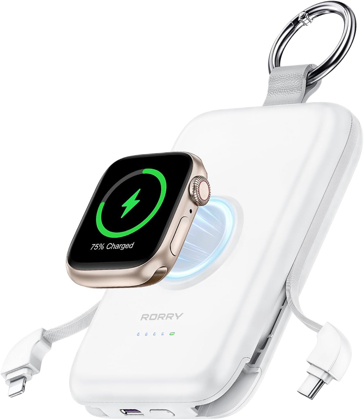 Rorry Portable Charger 10,000mAh – Slim & Stylish Backup