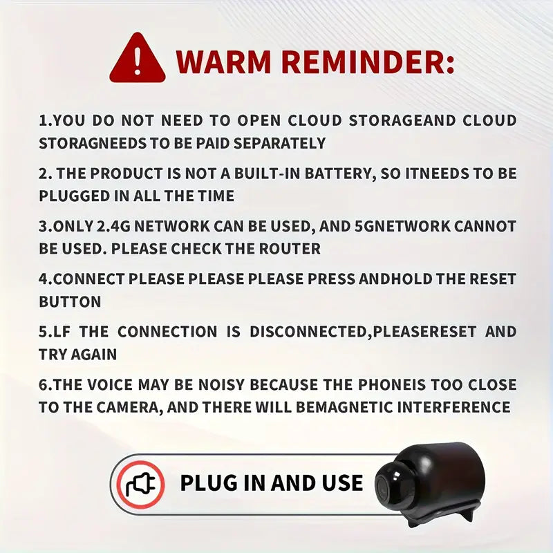 Smart WiFi Security Camera – Watch Anytime, Anywhere