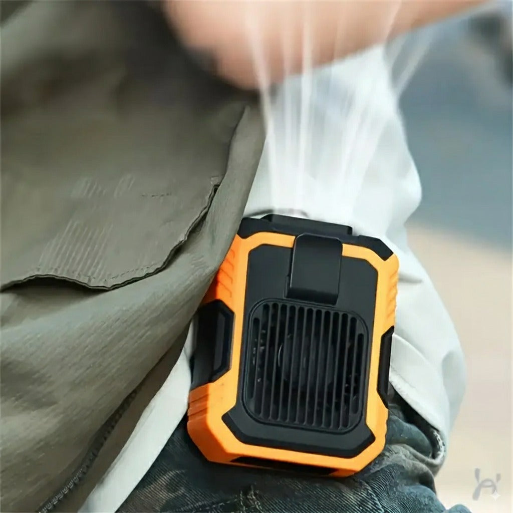 Wearable Waist Fan – Hands-Free Cooling Anywhere
