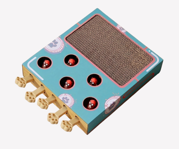 Interactive Cat Toy with Scratcher - Scratch, Chase, Repeat