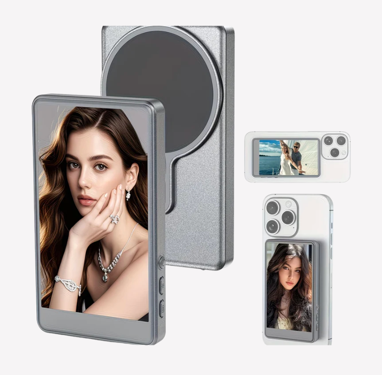 Magnetic Selfie Monitor – See Yourself While You Shoot