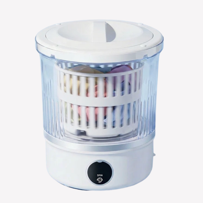 Ultra-Compact 3L Mini Washing Machine with Dryer