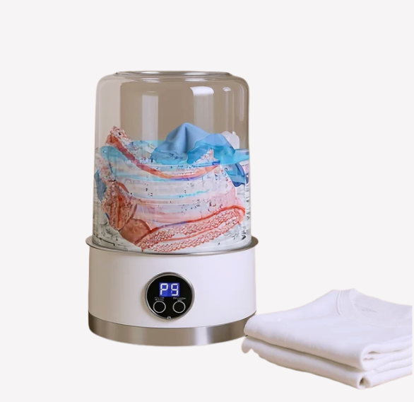 Mini Washing Machine (1L) – Compact, Powerful & Travel-Friendly!