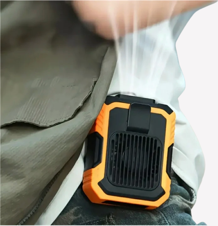 Wearable Waist Fan – Hands-Free Cooling Anywhere