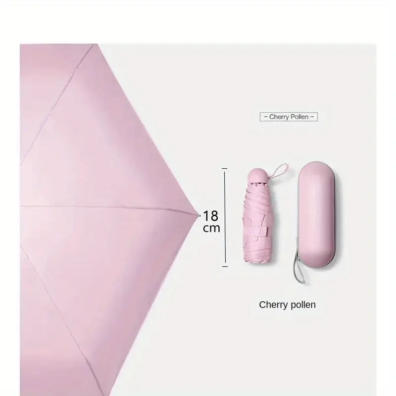 Mini Capsule Umbrella – UV & Rain Ready