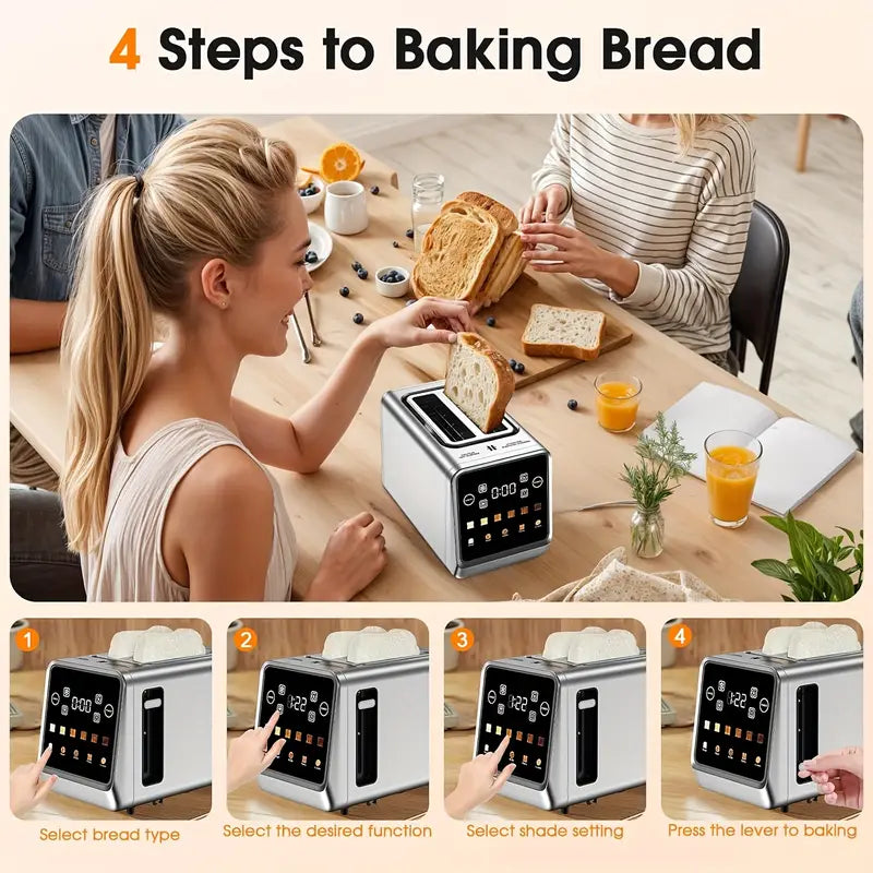 Touch Screen Toaster – Smarter Breakfast Made Easy