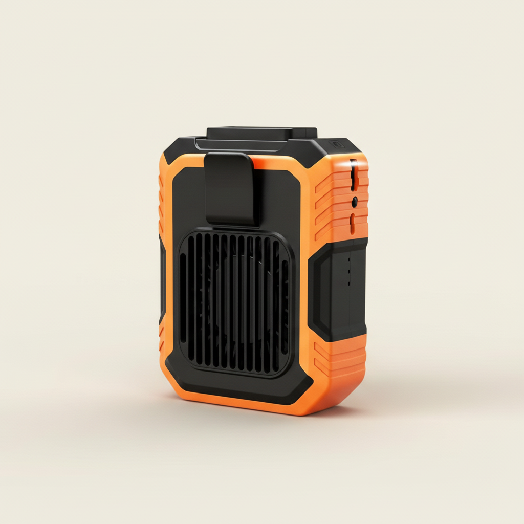 Wearable Waist Fan – Hands-Free Cooling Anywhere