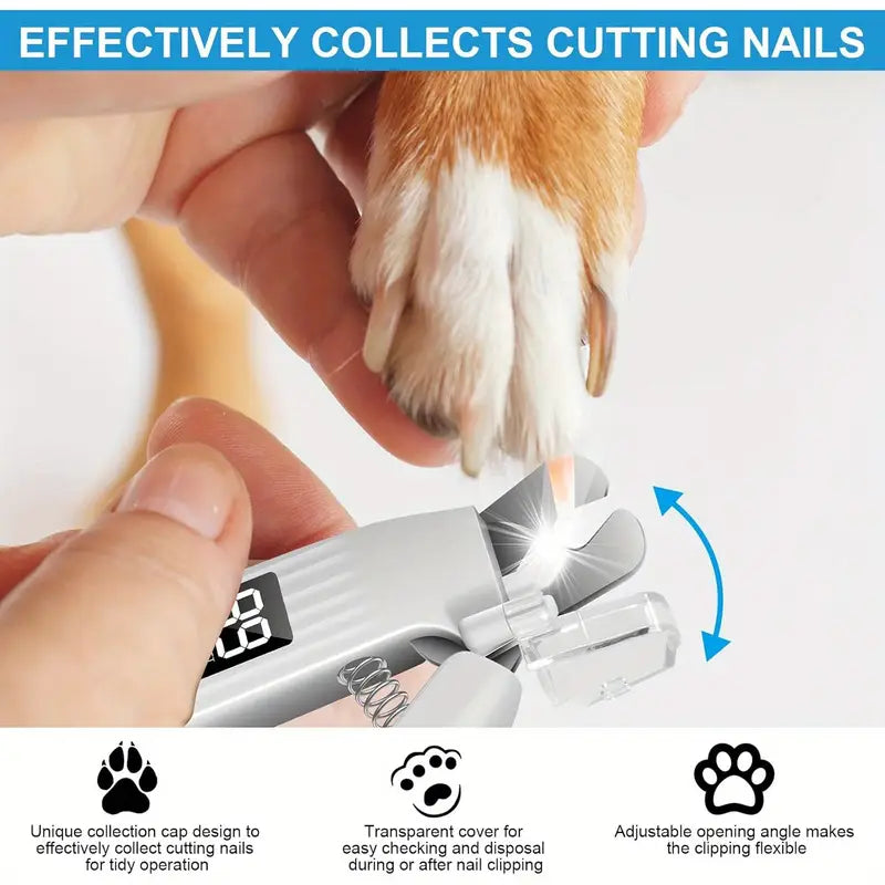 LED light Nail Cutter - Trim with Confidence