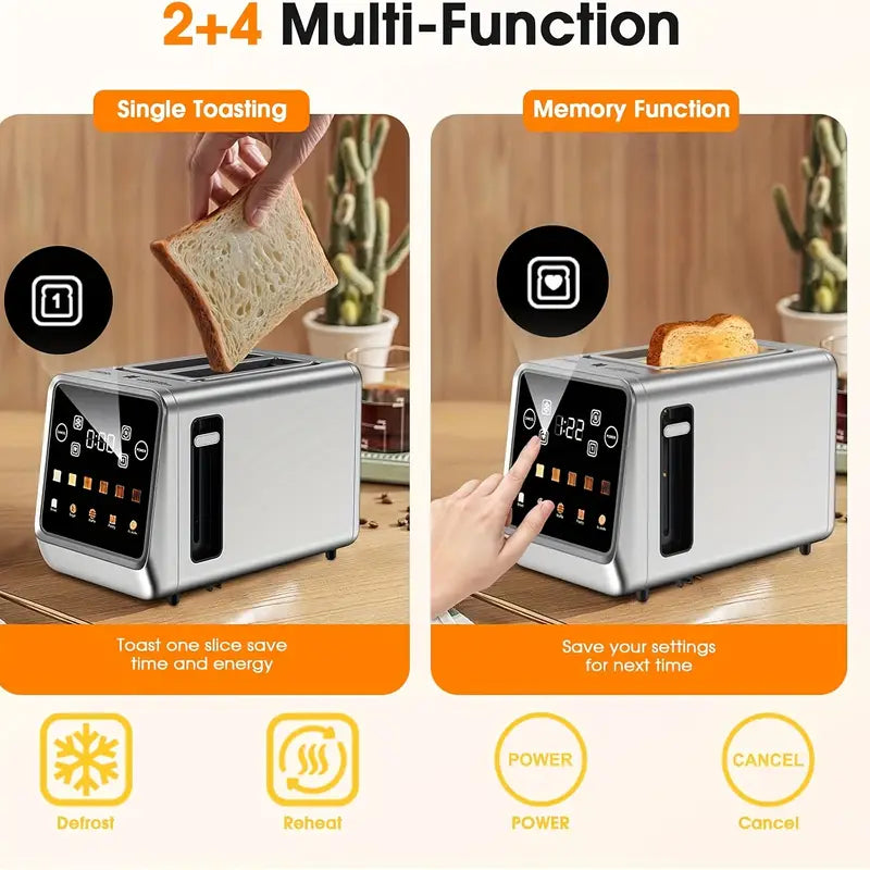 Touch Screen Toaster – Smarter Breakfast Made Easy