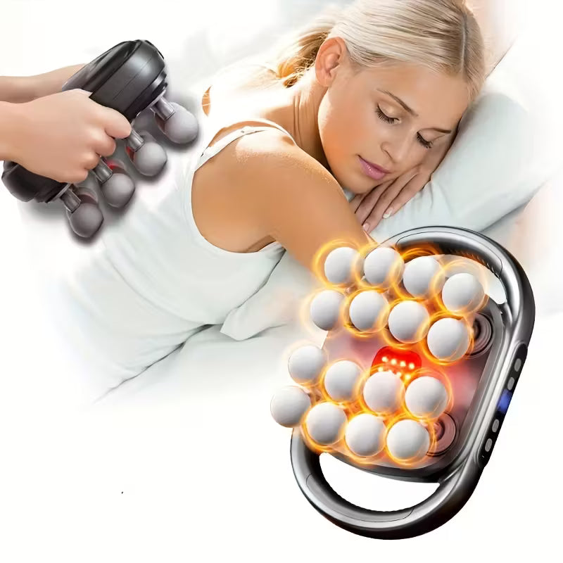 16-Head Flesh Gun Massage Device, Deep Tissue Muscle Instrument